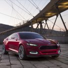 Ford Evos Concept (2012) Car Poster Print on 10 mil Archival Satin Paper 20" x 15"