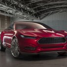 Ford Evos Concept (2012) Car Poster Print on 10 mil Archival Satin Paper 20" x 15"