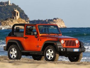 Jeep Wrangler (2012) Car Poster Print on 10 mil Archival Satin Paper 16" x 12"