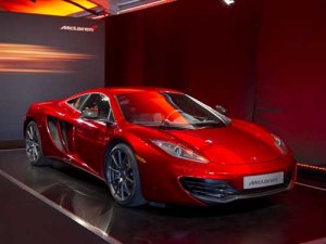 Mclaren MP4 12C Bespoke Edition Car Poster Print on 10 mil Archival Satin Paper 16" x 12"