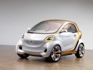 Smart Forvision (2011) Car Poster Print on 10 mil Archival Satin Paper 16" x 12"