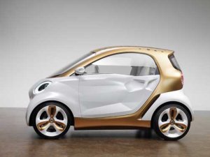 Smart Forvision (2011) Car Poster Print on 10 mil Archival Satin Paper 20" x 15"