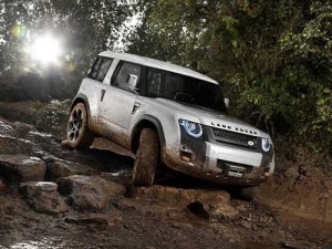 Land Rover DC100 Concept Car Poster Print on 10 mil Archival Satin Paper 20" x 15"