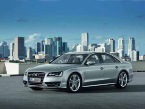 Audi S8 (2012) Car Poster Print on 10 mil Archival Satin Paper 36" x 24"