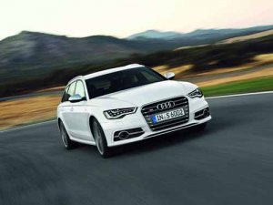 Audi S6 Avant (2012) Car Poster Print on 10 mil Archival Satin Paper 20" x 15"