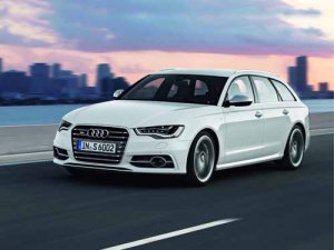 Audi S6 Avant (2012) Car Poster Print on 10 mil Archival Satin Paper 36" x 24"