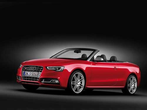 Audi S5 Cabriolet (2012) Car Poster Print on 10 mil Archival Satin Paper 24" x 18"