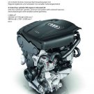 Audi A5 2.0 Liter Engine Car Poster Print on 10 mil Archival Satin Paper 24" x 32"