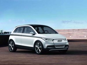 Audi A2 Concept Car Poster Print on 10 mil Archival Satin Paper 24" x 18"
