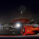 Dodge Demon SRT Custom Car Poster Print on 10 mil Archival Satin Paper 16" x 12"