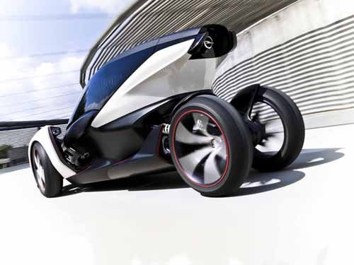 Opel RAK e Concept (2011) Car Poster Print on 10 mil Archival Satin Paper 24" x 18"