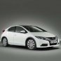 Honda Civic Hatchback (2012 ) Car Poster Print on 10 mil Archival Satin Paper 36" x 24"