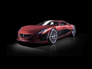 Rimac Concept One Car Poster Print on 10 mil Archival Satin Paper 20" x 15"