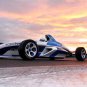 Ford Formula Car Poster Print on 10 mil Archival Satin Paper 36" x 24"