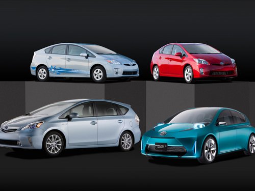 Toyota Prius c Concept Car Poster Print on 10 mil Archival Satin Paper 16" x 12"