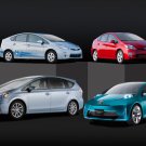 Toyota Prius c Concept Car Poster Print on 10 mil Archival Satin Paper 16" x 12"