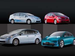 Toyota Prius c Concept Car Poster Print on 10 mil Archival Satin Paper 30" x 20"