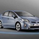 Toyota Prius Hybrid Car Poster Print on 10 mil Archival Satin Paper 30" x 20"