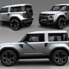 Land Rover DC100 Concept Car Poster Print on 10 mil Archival Satin Paper 24" x 18"