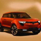 SsangYong XIV-1 Concept Car Poster Print on 10 mil Archival Satin Paper 30" x 20"