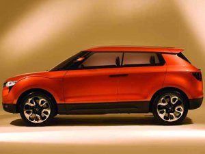 SsangYong XIV-1 Concept Car Poster Print on 10 mil Archival Satin Paper 30" x 20"