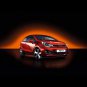 Kia Rio 3-Door Car Poster Print on 10 mil Archival Satin Paper 16" x 12"