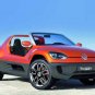 Volkswagen Buggy UP Concept Car Poster Print on 10 mil Archival Satin Paper 16" x 12"