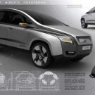 Volvo XC-90 Concept Car Poster Print on 10 mil Archival Satin Paper 32" x 16"