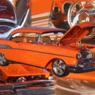 Chevrolet Hardtop (1957) Custom Car Poster Print on 10 mil Archival Satin Paper 24" x 16"