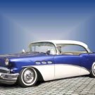 Buick Special (1956) Custom Car Poster Print on 10 mil Archival Satin Paper 24" x 16"