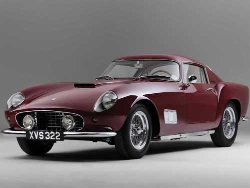 Ferrari 250 GT Car Poster Print on 10 mil Archival Satin Paper 20" x 15"