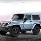 Jeep Wrangler Arctic Car Poster Print on 10 mil Archival Satin Paper 20" x 15"