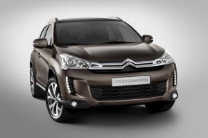Citroen C4 Aircross Car Poster Print on 10 mil Archival Satin Paper 20" x 15"