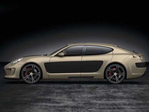 Gemballa Porsche Panamera Mistrale Car Poster Print on 10 mil Archival Satin Paper 16" x 12"