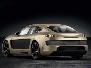 Gemballa Porsche Panamera Mistrale Car Poster Print on 10 mil Archival Satin Paper 20" x 15"