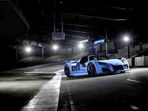 Gumpert Apollo S Car Poster Print on 10 mil Archival Satin Paper 16" x 12"