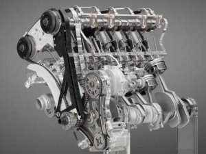 BMW 5 Series Gran Turismo Engine Car Poster Print on 10 mil Archival Satin Paper 32" x 24"