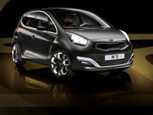 Kia No. 3 Concept Car Poster Print on 10 mil Archival Satin Paper 36" x 24"