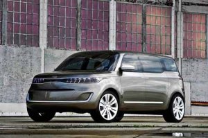 Kia KV7 Concept Car Poster Print on 10 mil Archival Satin Paper 20" x 15"
