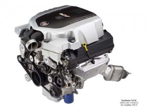 Cadillac Northstar 4.4L V8 LC3 Engine Car Poster Print on 10 mil Archival Satin Paper 16" x 12"