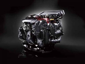 Subaru Impreza STI Engine Car Poster Print on 10 mil Archival Satin Paper 24"x18"