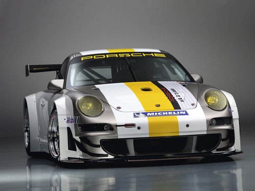 Porsche 911 GT3 RSR Race Car Poster Print on 10 mil Archival Satin Paper 36" x 24"