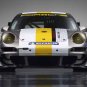 Porsche 911 GT3 RSR Race Car Poster Print on 10 mil Archival Satin Paper 36" x 24"