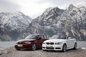 BMW 1 Series (2012) Coupe & Convertible Car Poster Print on 10 mil Archival Satin Paper 20" x 15"