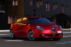 Alfa Romeo Giulietta Car Poster Print  on 10 mil Archival Satin Paper 20" x 15"