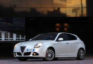 Alfa Romeo Giulietta Car Poster Print on 10 mil Archival Satin Paper 36" x 24"