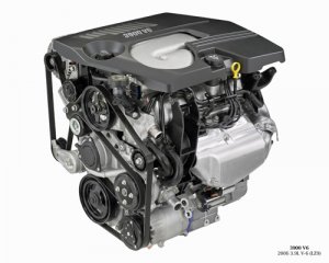 Chevrolet 3900 3.9L V6 LZ9 Engine Car Poster Print on 10 mil Archival Satin Paper 32" x 24"