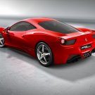 Ferrari 458 Italia Car Poster Print on 10 mil Archival Satin Paper 24" x 18"
