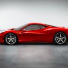 Ferrari 458 Italia Car Poster Print on 10 mil Archival Satin Paper 24" x 18"