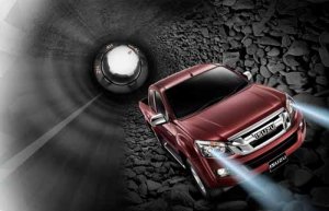 Isuzu D-Max Truck Poster Print on 10 mil Archival Satin Paper 30" x 20"